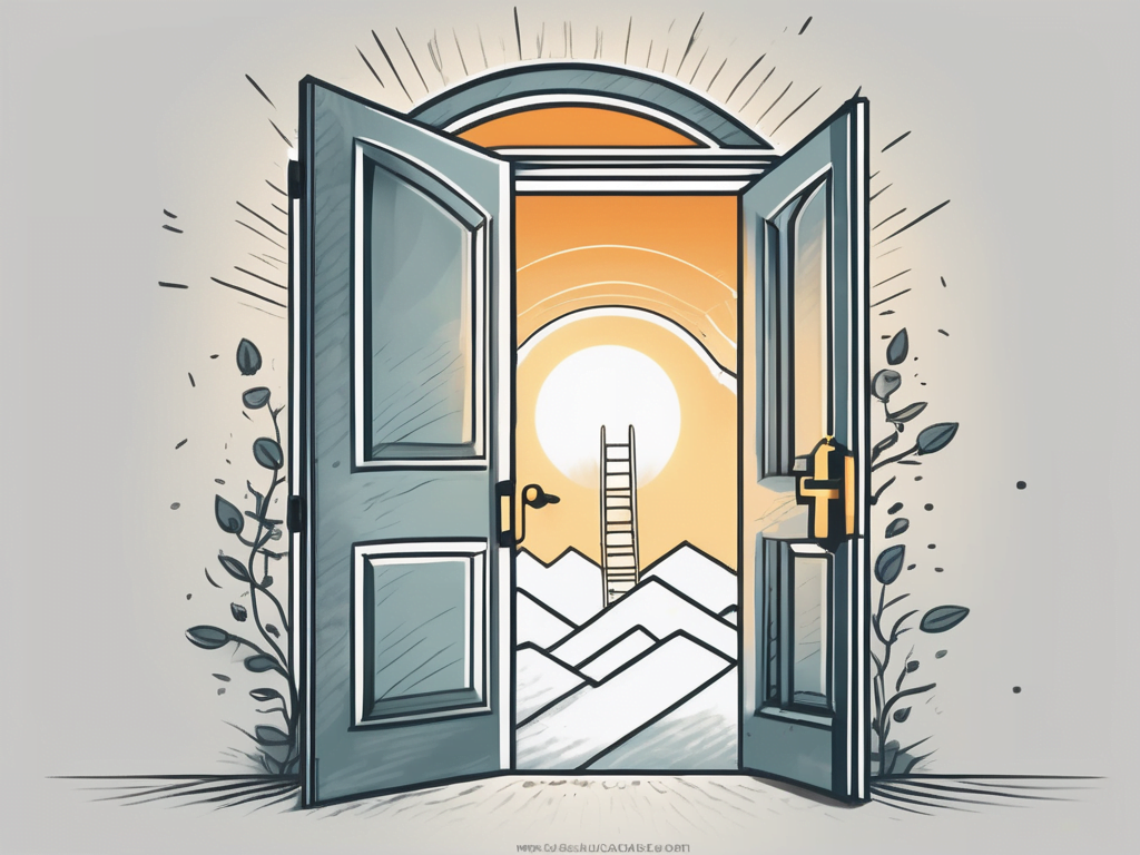 A key unlocking a door